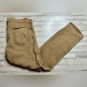 Vintage Polo Ralph Lauren Pants 36x34 Varick Slim Straight Cotton Canvas Jeans